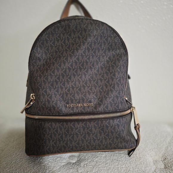 Michael Kors Handbags - Michael Kors Brown Backpack